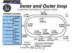 american flyer fastrack layouts