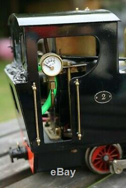 16mm Scale Merlin Live Steam Locomotive Sm32 Garden Railway G Gauge Mamod 45mm