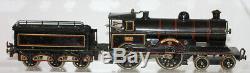 1905-1911 Bing Bassett Lowke Precursor Clockwork Locomotive & Tender Gauge 1