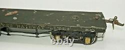 1920's Ives Railway Lines Standard Gauge 196 Flat Car Model Trains