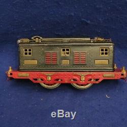 1926 IVES STANDARD GAUGE 3236 LOCOMOTIVE with 184 185 186 PASSENGER CARS TRAIN SET