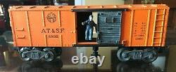 1950s Original Vintage Lionel 681 6-8-6 Locomotive and 4 Cars / O Gauge, tracks