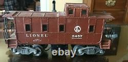 1950s Original Vintage Lionel 681 6-8-6 Locomotive and 4 Cars / O Gauge, tracks