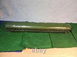 1960's Diecast Brass & Wood Train Passenger Car Orchard Valley 123 21 O-Gauge