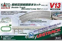 1/150 V13 Double-Track Elevated Track Basic Set (R414/381) N Gauge Model Train