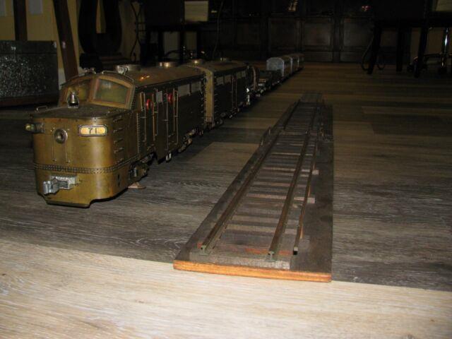 #1, Magnificent & Massive, Brass 1930-40's, Professional Built Diesel Train Set