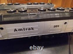 2 Williams Amtrak Diesel Locomotives O Gauge