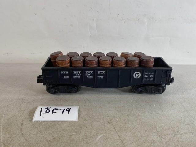 347000 Blk Gondola O Gauge Lionel Model Train 18e79