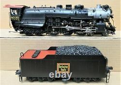 3rd Rail Brass #4000 CB&Q S-4 Hudson 4-6-4 Steam Engine O-Gauge 3-Rail USED