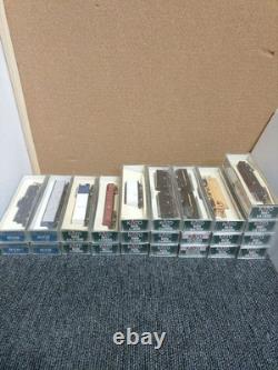 423 N-gauge Model Train Freight Cars 24-piece Set Railway Rolling Stock Hobby