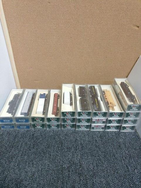 423 N-gauge Model Train Freight Cars 24-piece Set Railway Rolling Stock Hobby