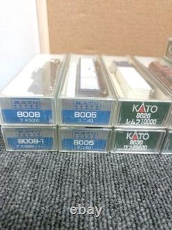 423 N-gauge Model Train Freight Cars 24-piece Set Railway Rolling Stock Hobby