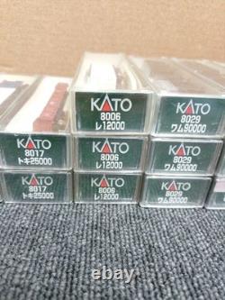 423 N-gauge Model Train Freight Cars 24-piece Set Railway Rolling Stock Hobby