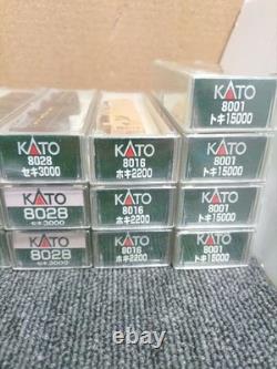 423 N-gauge Model Train Freight Cars 24-piece Set Railway Rolling Stock Hobby