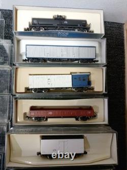 423 N-gauge Model Train Freight Cars 24-piece Set Railway Rolling Stock Hobby