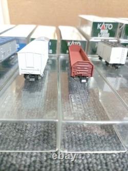 423 N-gauge Model Train Freight Cars 24-piece Set Railway Rolling Stock Hobby