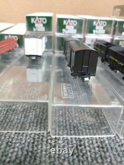 423 N-gauge Model Train Freight Cars 24-piece Set Railway Rolling Stock Hobby