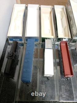 423 N-gauge Model Train Freight Cars 24-piece Set Railway Rolling Stock Hobby