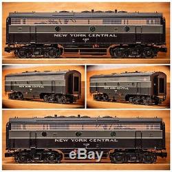 6-34511 Lionel LEGACY New York Central F-7 ABA Set O Gauge Scale 3 Rail NYC TMCC