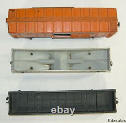 6 Lionel O Gauge Scale Model Train Cars Great Northern 3620 Spot Light Barrel