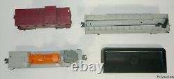 6 Lionel O Gauge Scale Model Train Cars Great Northern 3620 Spot Light Barrel