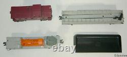 6 Lionel O Gauge Scale Model Train Cars Great Northern 3620 Spot Light Barrel