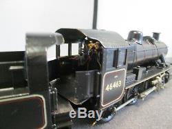 7mm Finescale O Gauge Brass Kit Built Ivatt Class 2 (2MT) 46463 BR Black