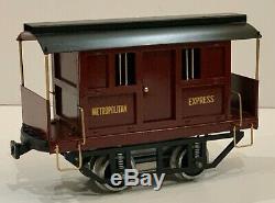 #800 Metropolitan Express Electric Box JAIL Car STANDARD GAUGE Lionel 2 7/8