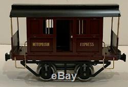 #800 Metropolitan Express Electric Box JAIL Car STANDARD GAUGE Lionel 2 7/8