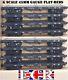 8 X G Scale 45mm Gauge Flatbed To Build On. Railway Truck Garden Train Flat Bed