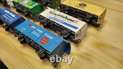 8x Bemo, 1x Liliput HOe Narrow Gauge Freight Cars (please read description)