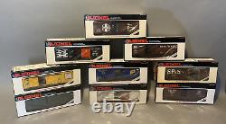 9 Lionel O & O27 Gauge Rolling Stock Train Boxcars