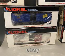 9 Lionel O & O27 Gauge Rolling Stock Train Boxcars