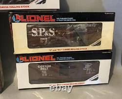 9 Lionel O & O27 Gauge Rolling Stock Train Boxcars