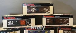 9 Lionel O & O27 Gauge Rolling Stock Train Boxcars