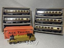 ACE Trains O Gauge LBSCR 4-4-2, Darstaed 5 Pack Of Coaches, MIB