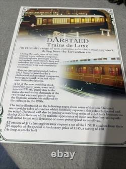ACE Trains O Gauge LBSCR 4-4-2, Darstaed 5 Pack Of Coaches, MIB