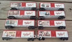 A Christmas Story model train set O gauge Lionel boxcars leg lamp red Ryder