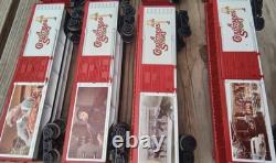 A Christmas Story model train set O gauge Lionel boxcars leg lamp red Ryder