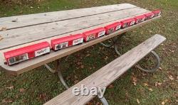 A Christmas Story model train set O gauge Lionel boxcars leg lamp red Ryder