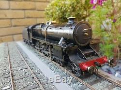 A very rare 0 gauge black 5 live steam loco not bassett lowke Bowman with book
