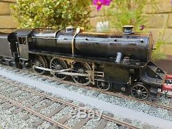 A very rare 0 gauge black 5 live steam loco not bassett lowke Bowman with book