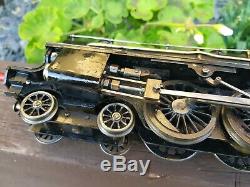 A very rare 0 gauge black 5 live steam loco not bassett lowke Bowman with book