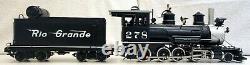Accucraft 120.3, 45mm gauge D&RGW C-16 2-8-0 w open tender and Phoenix Sound
