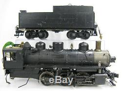 Accucraft Live Steam 129 G-Gauge USRA 0-6-0 Locomotive for Restoration