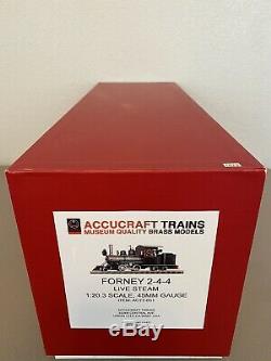 Accucraft Trains AC77-051 Forney 2-4-4 Live Steam 120.3 Scale 45MM Gauge