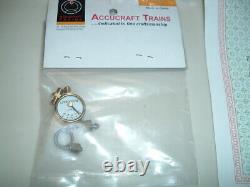 Accucraft Trains Ruby #2 live steam locomotive with optional pressure gauge