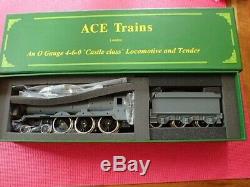 Ace Trains O Gauge Castle & Tender KIT including motor and wheels Mint