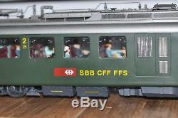 Allmo RBE 4/4 1430 SBB Elektrotriebwagenzug Messingmodell TOP Spur 0 gauge 0