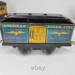 American Flyer 1107 Jefferson & 1108 Express Baggage Tin Trains O gauge Lot of 8